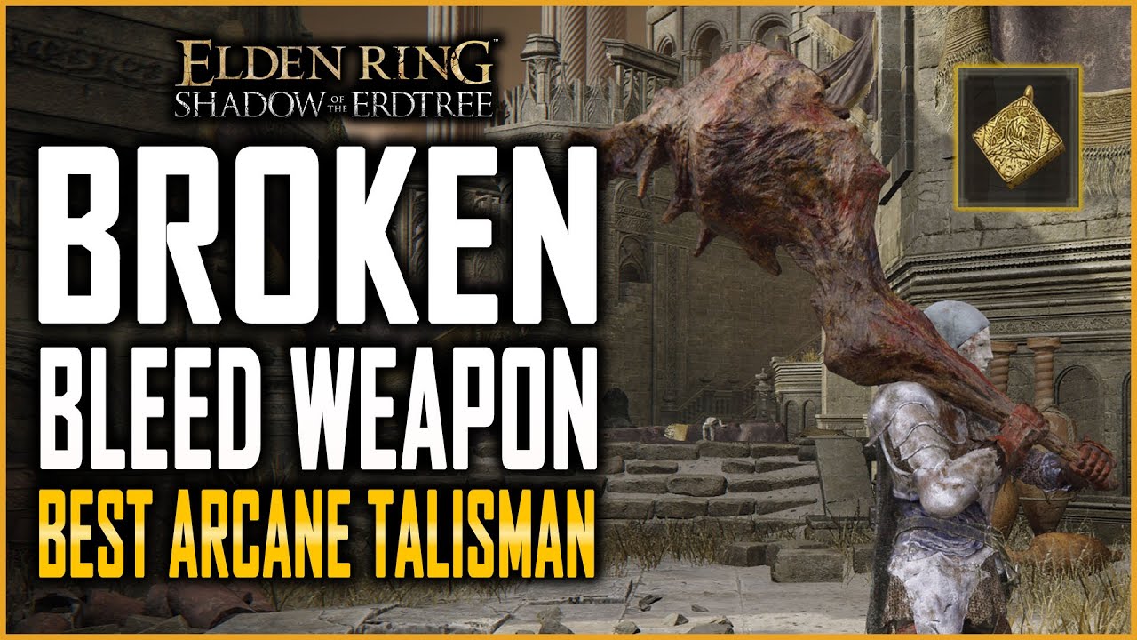 Elden Ring DLC MOST BROKEN BLEED ARCANE WEAPON Bloodfiend’s Blood Arm