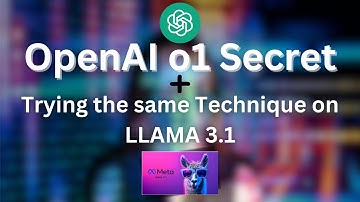 The Secret Behind OpenAI o1 + Trying it on LLAMA 3.1 #O1 #LLAMA3 #OPENAIO1 #COT #openai #llm