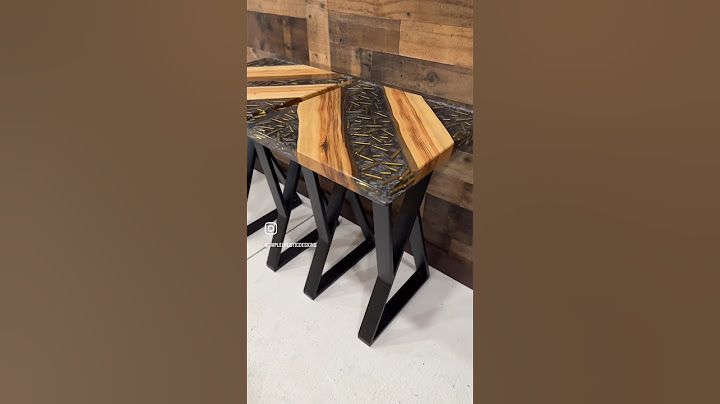 Epoxy End Tables #epoxy #epoxytable