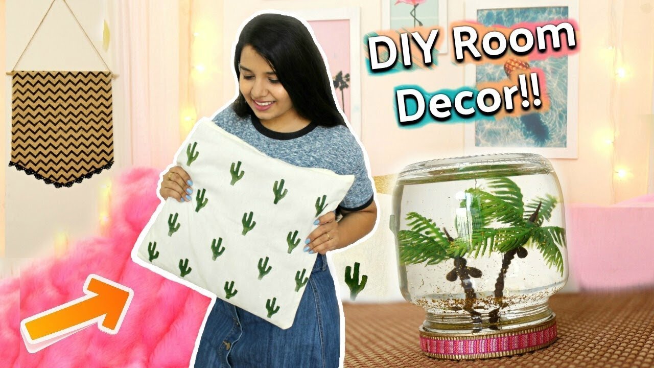 DIY Room Decor Ideas Under ₹100 | Easy Room Decoration Ideas - YouTube