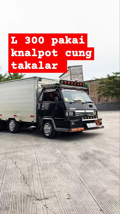 L 300 pakai knalpot cung takalar #sopirtruck #knalpotcung