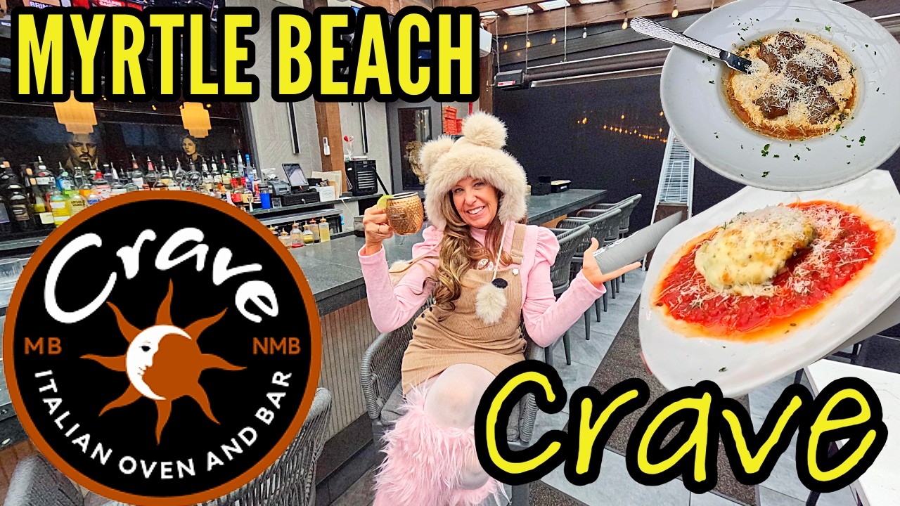 Вам непременно захочется посетить этот ресторан в Миртл-Бич! Crave Italian Oven & Bar.