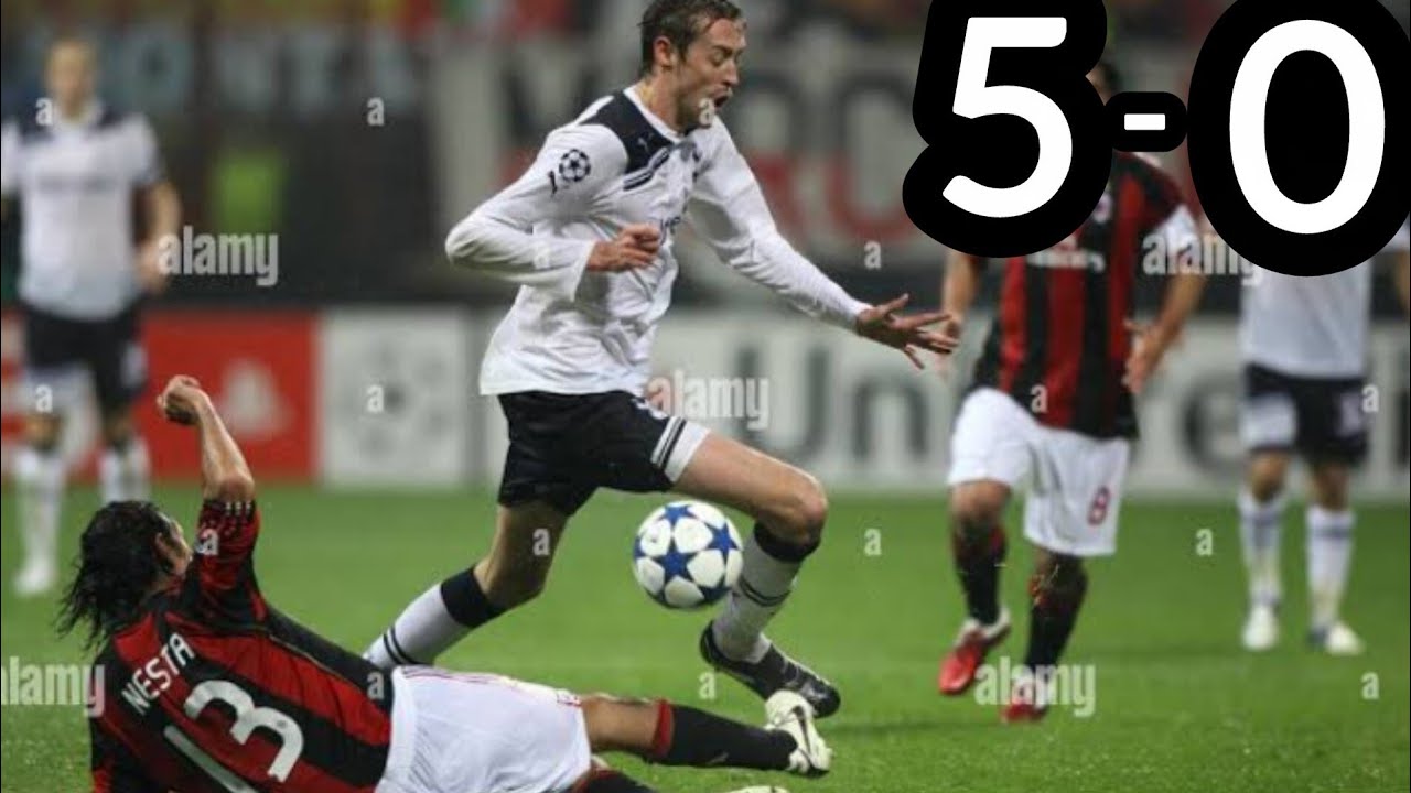 How Peter Crouch destroyed Zlatan ibrahimovic and prime AC Milan 