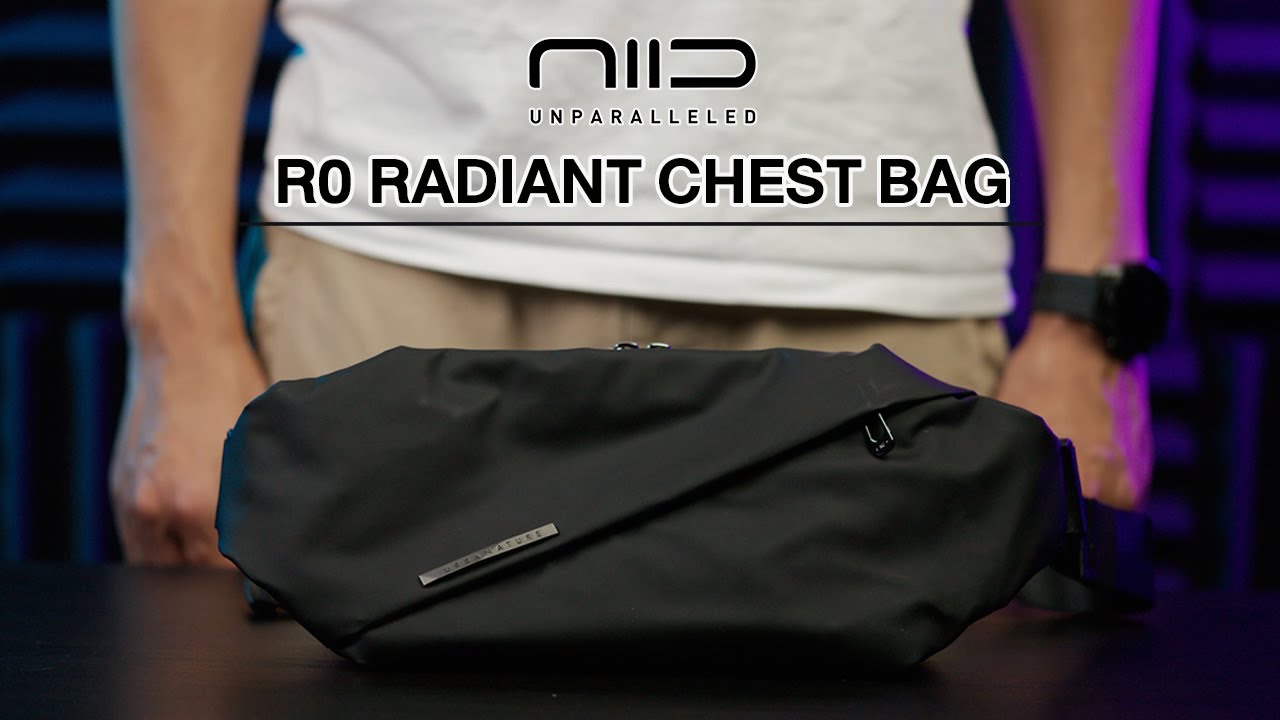 NIID R0 RADIANT CHEST BAG / Sleek Design Sling Bag - Backpacking