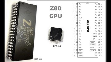 What is Z80 CPU?  #cpu #vintage #z80