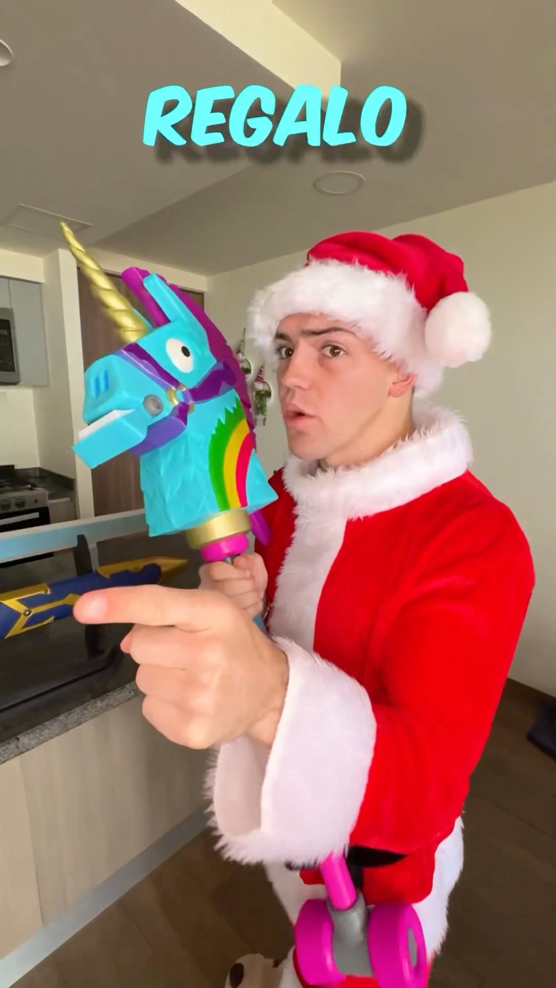 Regalé a mi MEJOR AMIGO de Navidad ???