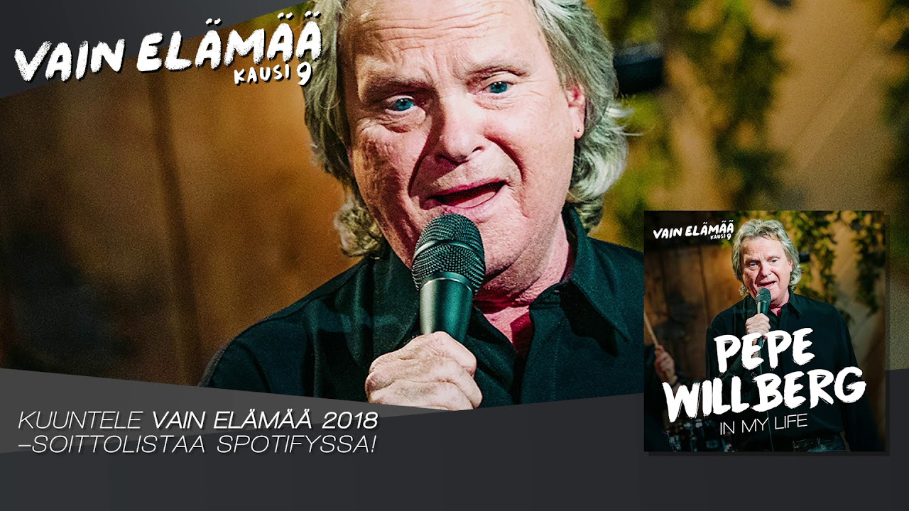 Pepe Willberg - In My Life (Vain elämää -konserttiliput nyt myynnissä) accordi