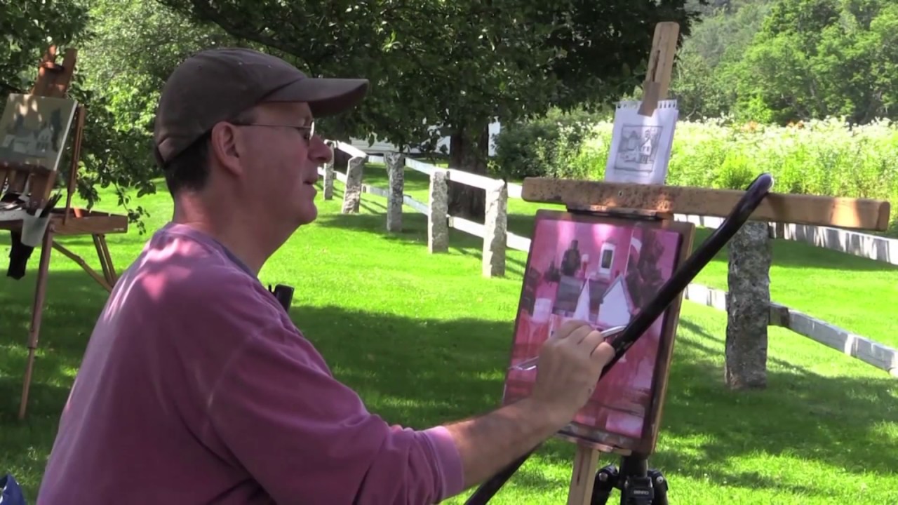 A Day In Vermont With Artist Peter Huntoon - Extra: Calvin Coolidge