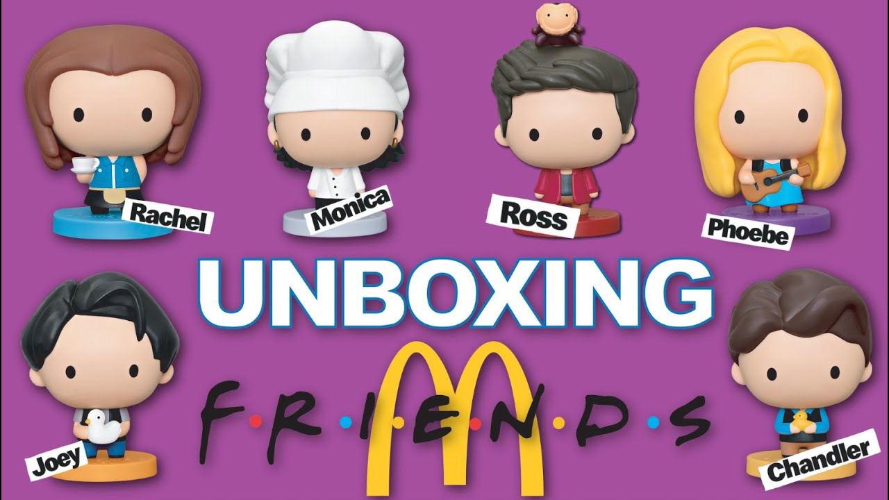 Friends ☕ McDonald’s FULL Toys SET Unboxed 🎁