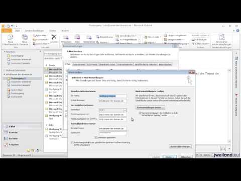 Video: So Konfigurieren Sie Den Postausgang In Outlook