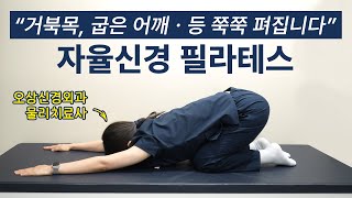 하루 10분 자율신경 필라테스 7가지 동작, 실제 물리치료사가 알려드립니다 / 척추 이완, 통증 완화, 신체 교정 / 홈트 / 스트레칭 / 따라해보세요