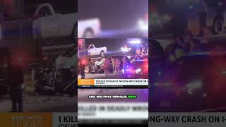 INSANE MULTI CAR CRASH CAUGHT ON CBS NEWS