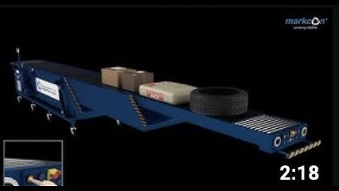 Telescopic Conveyor for Truck Loading / Unloading