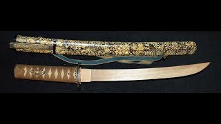 Nihonto - Musashi Shitahara Masahiro 武蔵下原正廣 - 1532-1555 (天文 Tenbun) - 32307 - Knife - 刀