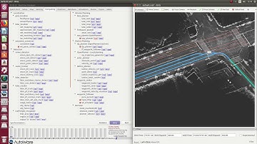 Lane change of Autoware with Obstacle