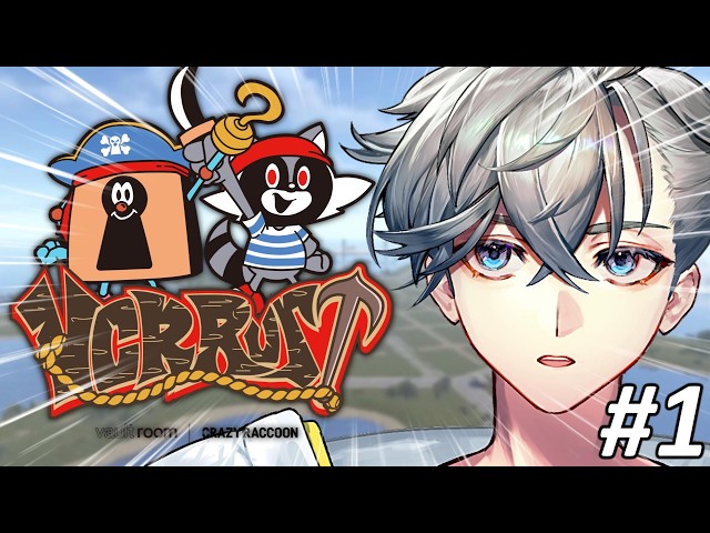 【 VCR RUST3 】右も左もわかりません、海賊ならやれます。＃１【游禅ウラト / YUMENOS】