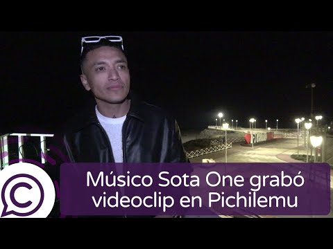 Sota One, artista urbano y latino, grabó videoclip en La Puntilla de Pichilemu