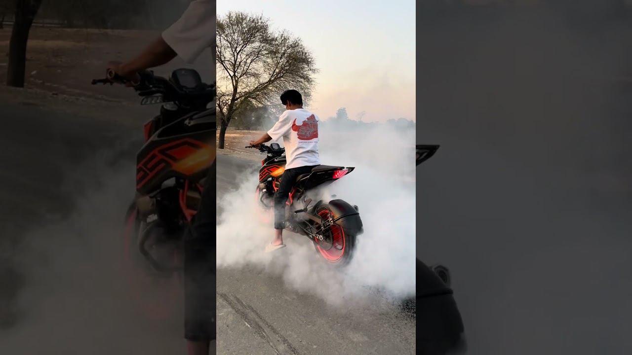 Duke 250 Burnout 💨🔥