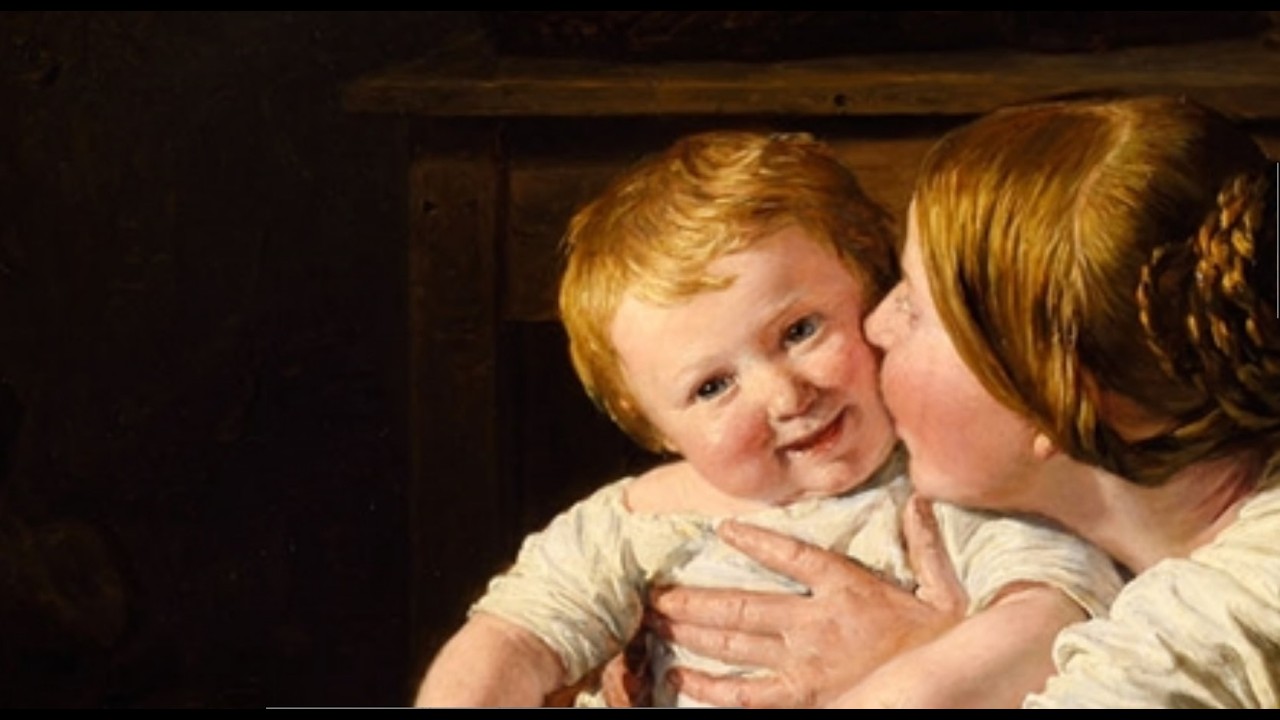 Mutterglück von Ferdinand Georg Waldmüller - Video und Musik von Günter Frei (Official Video)