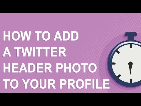 How to add a Twitter header photo to your profile