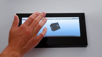 2D/3D Gesture Touch Demonstration - New Vision Display