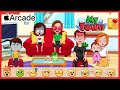 My town home  family games  apple arcade gameplay  new updated animated  emoji 