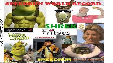 Shrek the Third (Playstation 2) - Speedrun any % NG+ normal difficulty - 1:29:06 WR - Fritsies