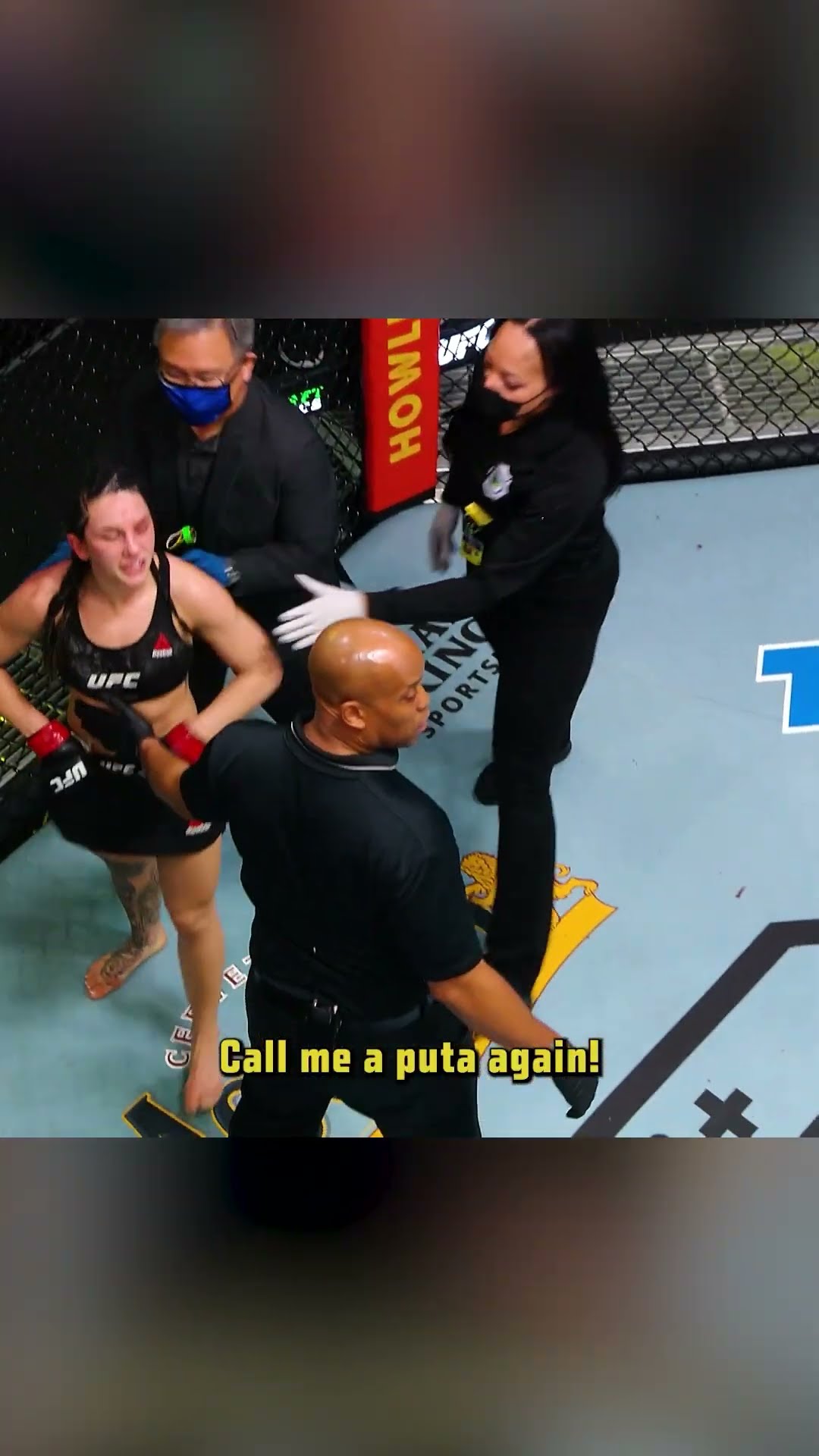 'I'll follow you home b*tch' ? #ufc