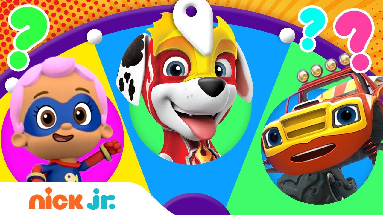 Super Hero Spin the Wheel 40⚡ w/ PAW Patrol, Bubble