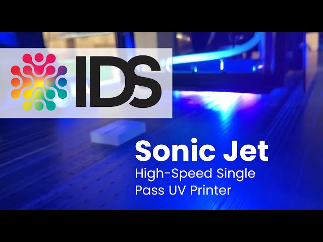 Sonic Jet: High-Speed Single Pass UV Printer by IDS - YouTube