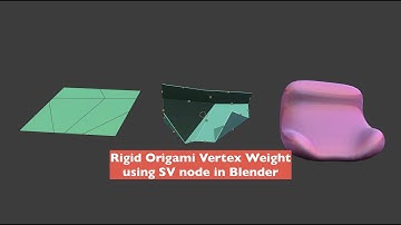 LIVENODING Rigid Origami Folding With Vertex Weight