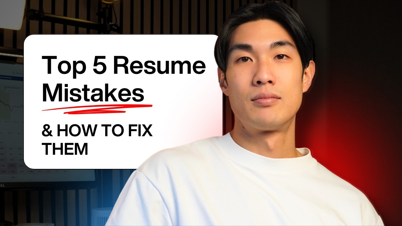 Top 5 Data Analyst Resume Mistakes to Avoid (How to Write a Resume that ...