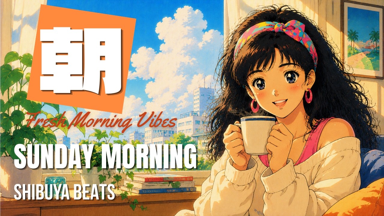 Japanese City Pop ☀️ Sunday Morning | 80s Chill Morning Vibes