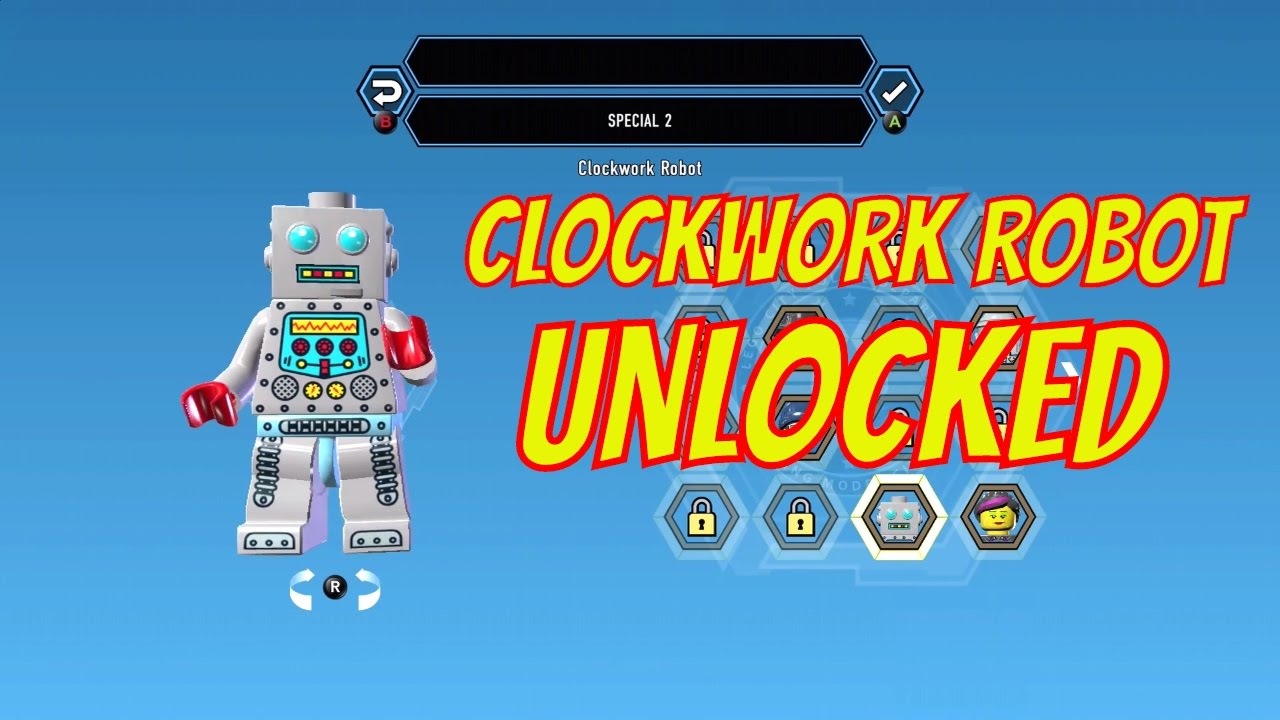 lego clockwork robot