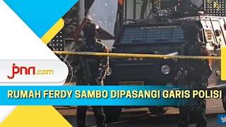 Propam dan Brimob Bersenjata Lengkap Geruduk Rumah Ferdy Sambo - JPNN.com