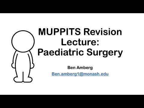Y4C Paeds Revision Lecture: Paediatric Surgery (Bamberg)