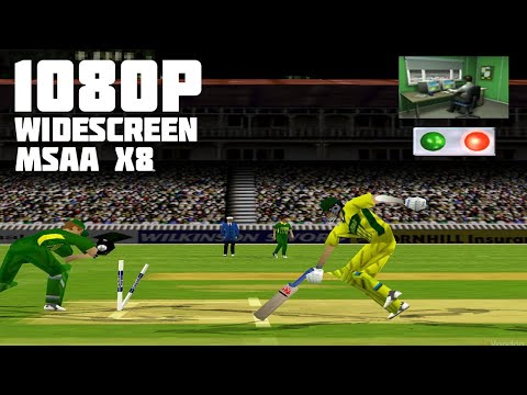 Brian Lara Cricket 99 - 1080p - Windows 10 x64 Gameplay