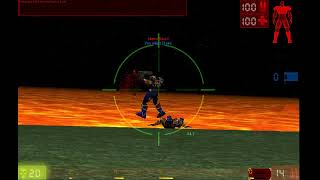 Unreal Tournament '99 - 20 min Inhuman CTF @ CTF-LavaGiant