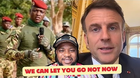 France President Macron Message to Africa, Ibrahim Traore & Burkina Faso