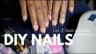 DIY NAILS | GEL- X 101 UPDATED | SAVE YOUR MONEY &amp; DO YOUR NAILS YOURSELF | VALENTINES DAY NAILS