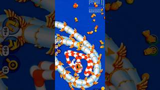🐍WORM CHALLENGE💯🔥  #WORMSZONEΙΟ #gaming #BIGSNAKEGAME #snakegame videos #ytshort videos #shortvideo screenshot 2