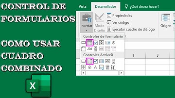 como USAR Control de Formularios sin Programar en EXCEL ✅como utilizar CUADRO COMBINADO en EXCEL 👈