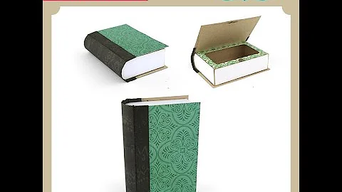 Hidden Compartment Book Box