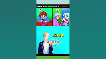 WhizRiddle - which grandma is a zombie? #quiz #zombie #quizgames