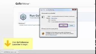 Go to Webinar Participant Quick Tutorial