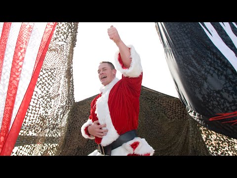 Santa Cena gives Mr. McMahon an Attitude Adjustment: Tribute to the Troops 2007