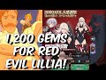 1,200 Gems For Red Evil Lilia LIVE SUMMONS! - Seven Deadly Sins: Grand Cross