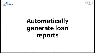 Automatically generate financial reports using Zoho Writer