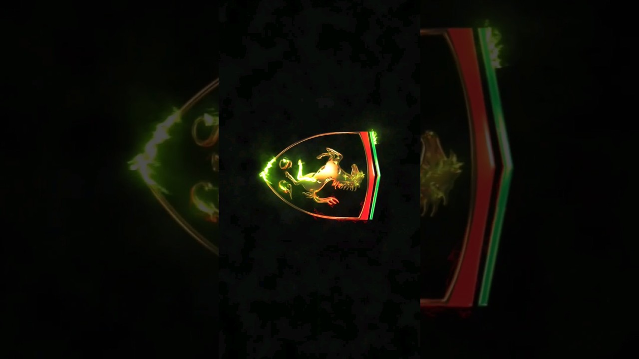 Adobe logo animation design - Ferrari