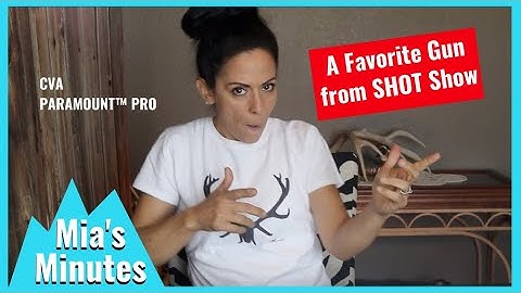 CVA Paramount Pro Long Range Precision Muzzleloader | SHOT Show 2020 Finds